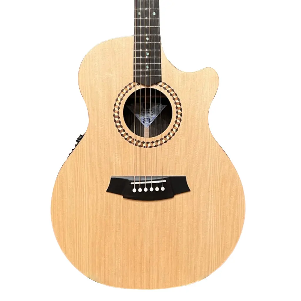 Cole Clark Sran2ec-Sre Studio Recording Grand Auditorium Spruce Rosewood 1