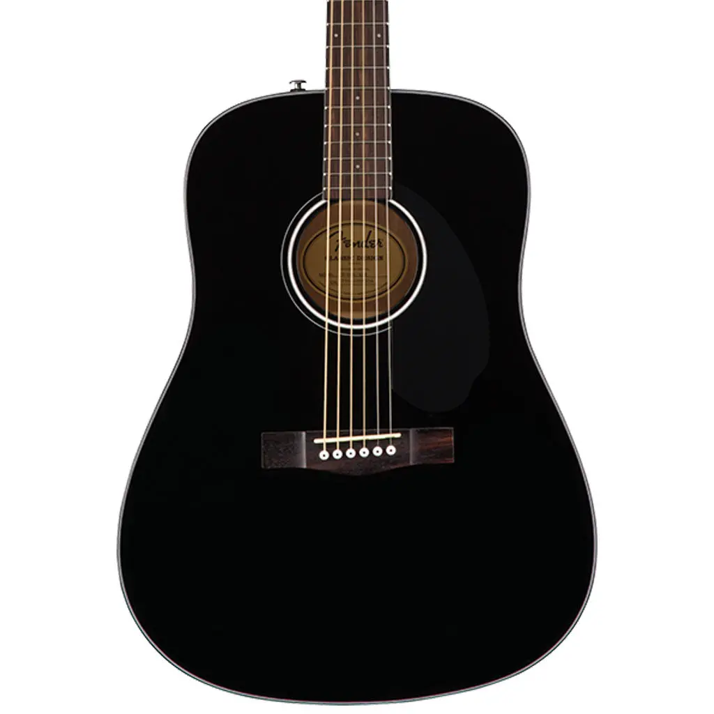 Fender Cd-60S Dreadnought - Black 1