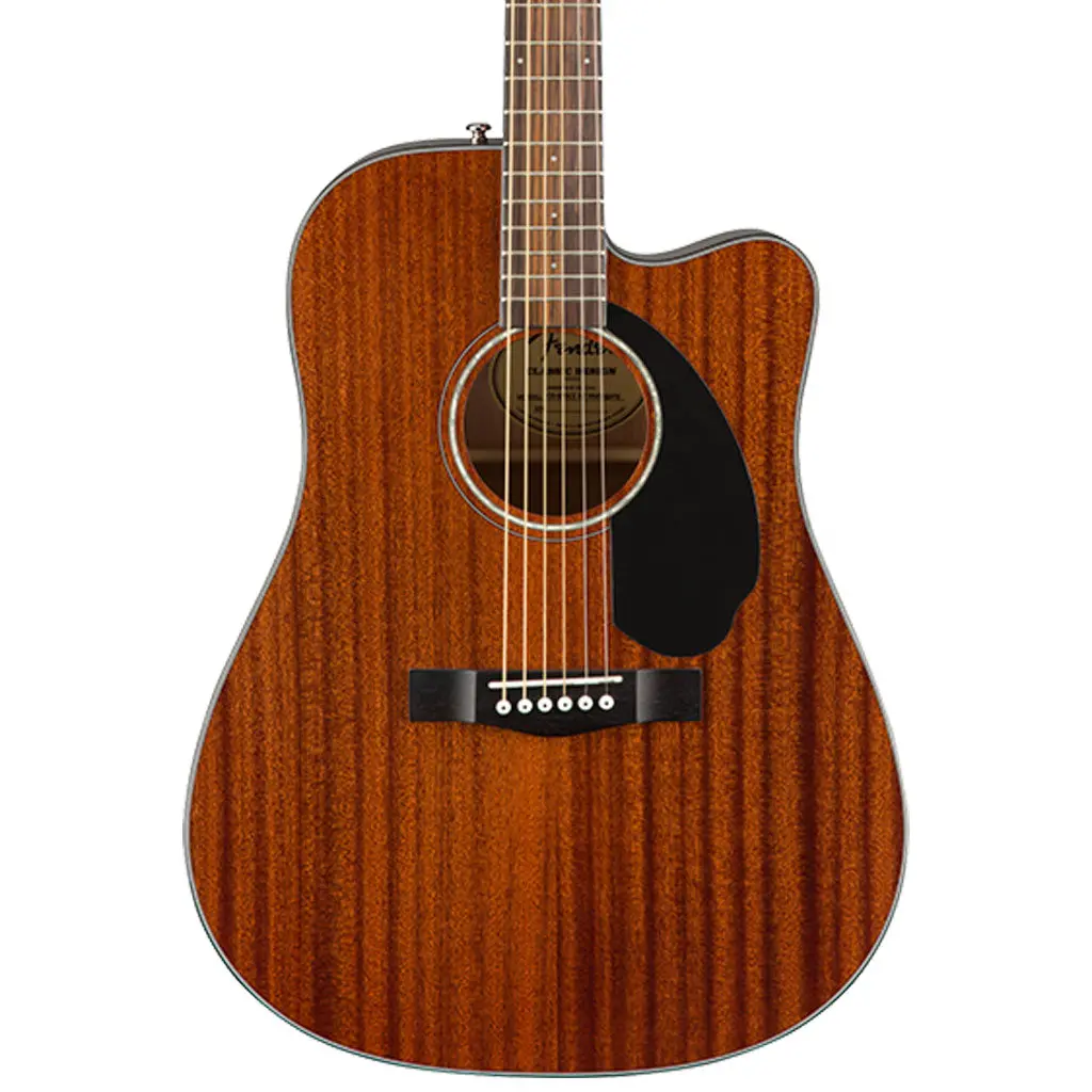 Fender Cd-60Sce Dreadnought - All-Mahogany 1