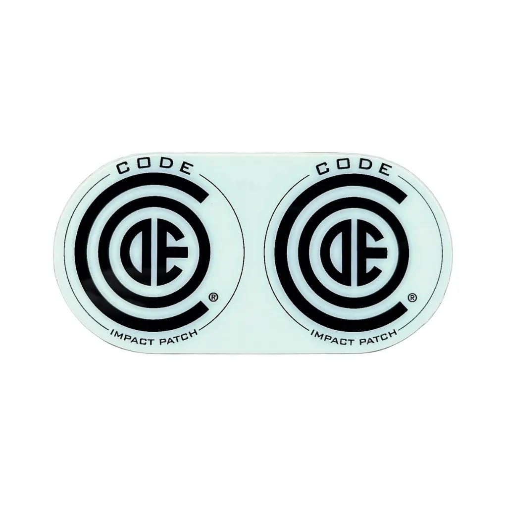 Code Drum Heads Double Beater Impact Patch - 14Mil 1