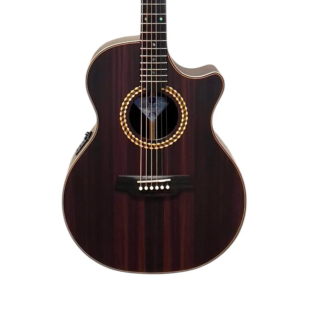 Cole Clark Recording Grand Auditorium Ebony Fingerboard - All Rosewood 1