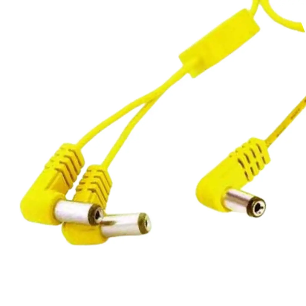 T-Rex Yellow Voltage Doubler Cable - 55Cm 1