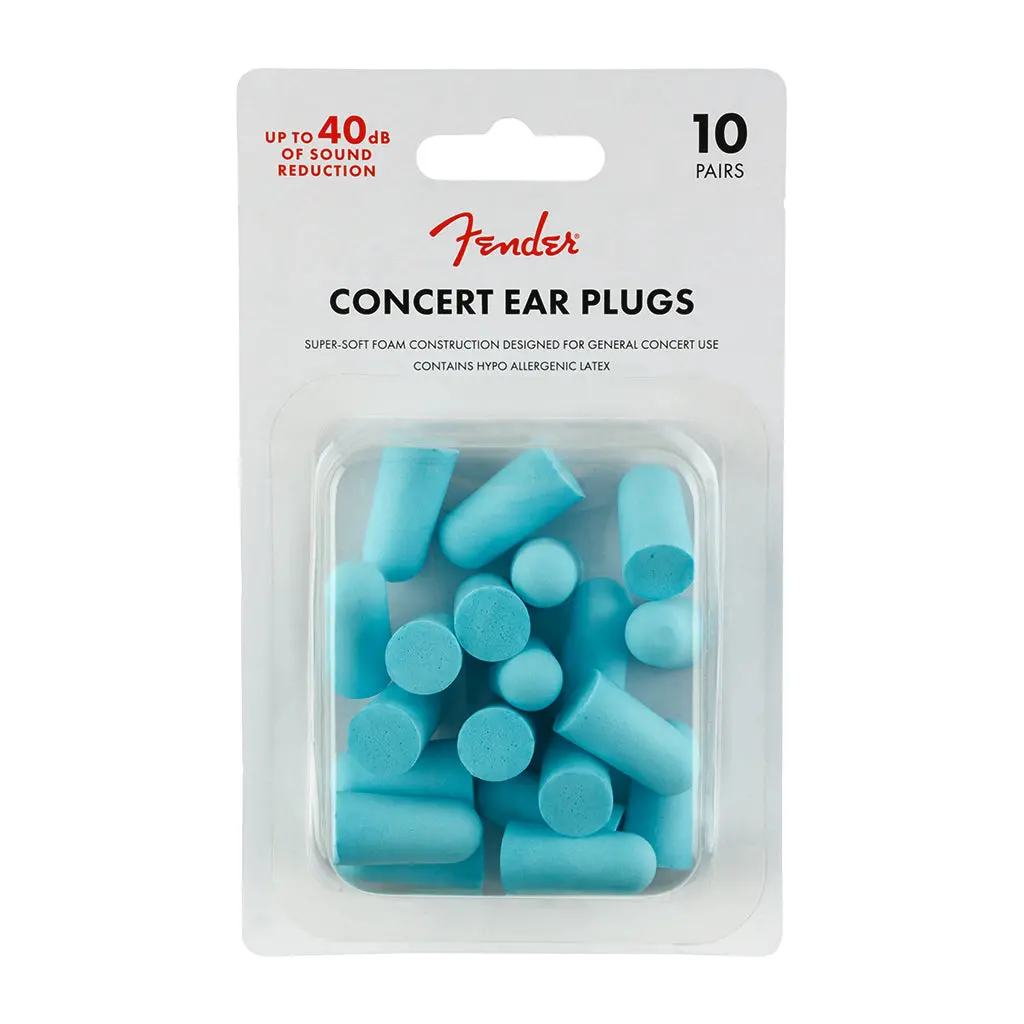 Fender Concert Ear Plugs - 10 Pairs 1