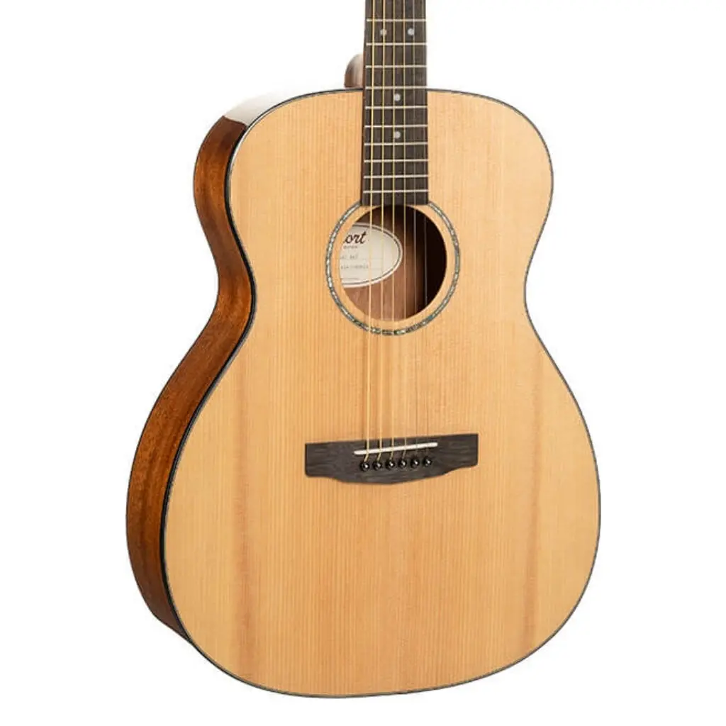 Cort L60 Solid Spruce Top Acoustic Guitar - Natural 1
