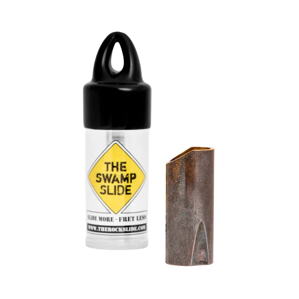 The Rock Slide Aged Brass Swamp Slide - Large 1