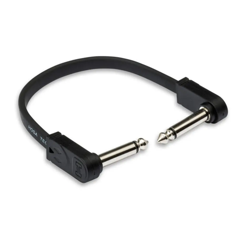 Hosa Technology Gtr Patch Cable Flat 6In 6Pc 1