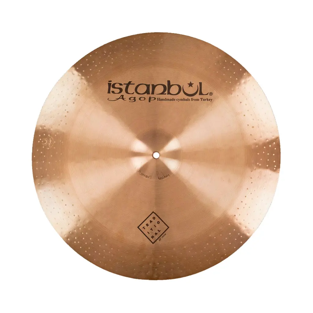 Istanbul Agop 22" Traditional China With Rivets 1