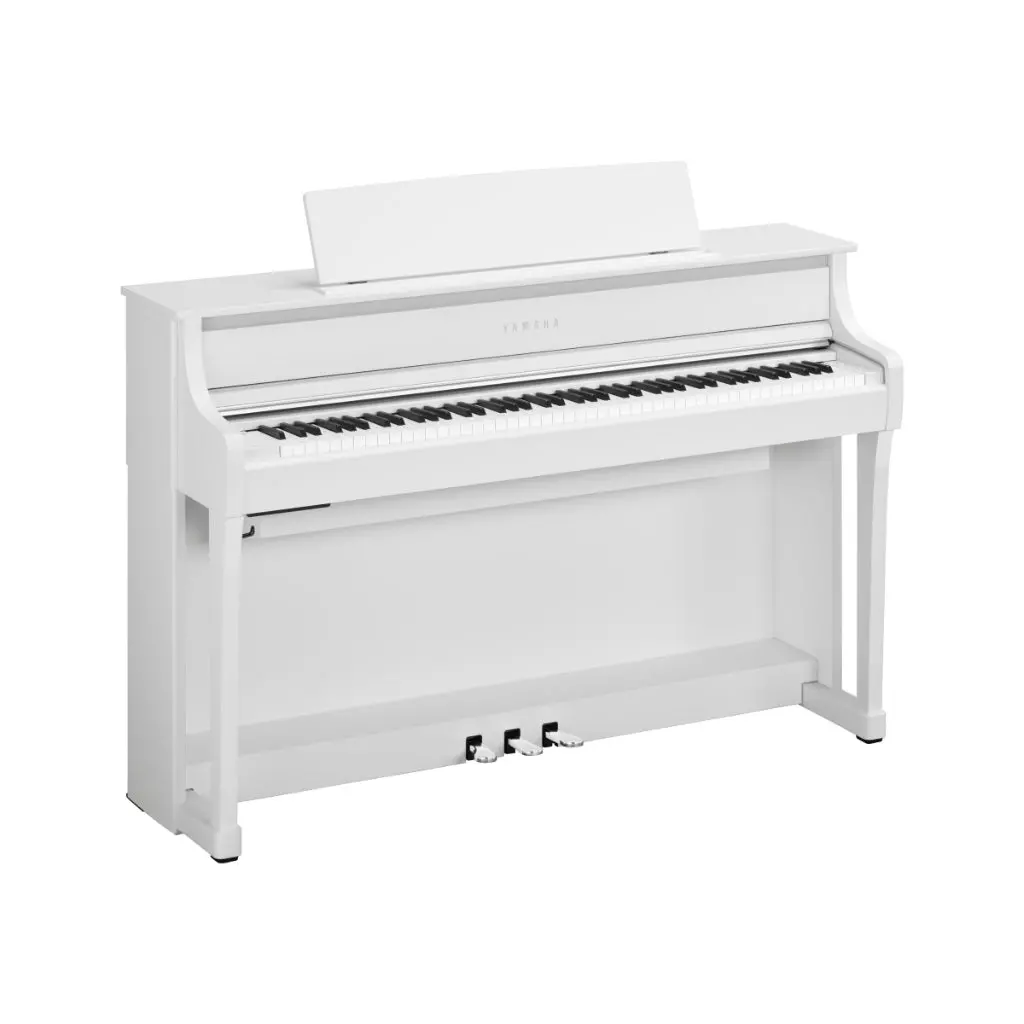 Yamaha Clp875wh Clavinova Digital Piano - White Finish 1