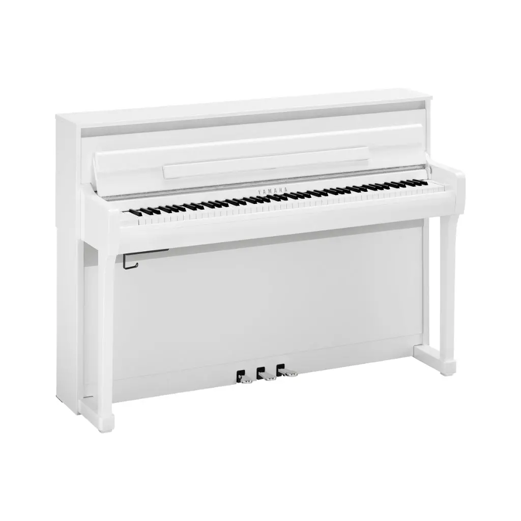 Yamaha Clp885pwh Clavinova Digital Piano - Polished White 1