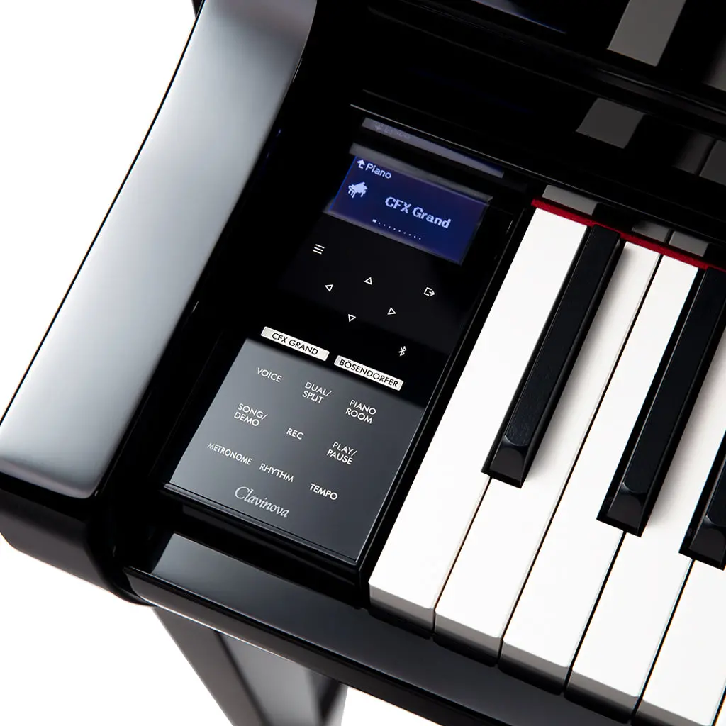 Yamaha - Clavinova 775 Digital Piano With Bench - Polished Ebony 2
