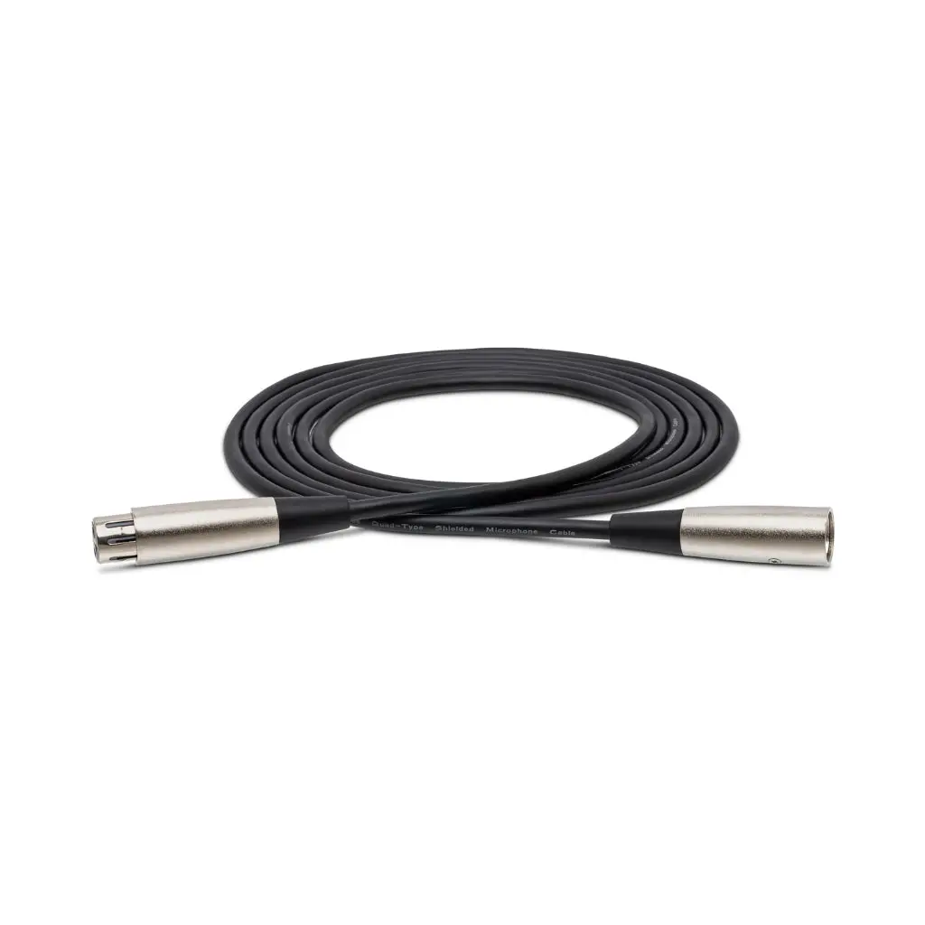 Hosa Technology Xlr3f To Xlr3m Quad Microphone Cable 10Ft 1