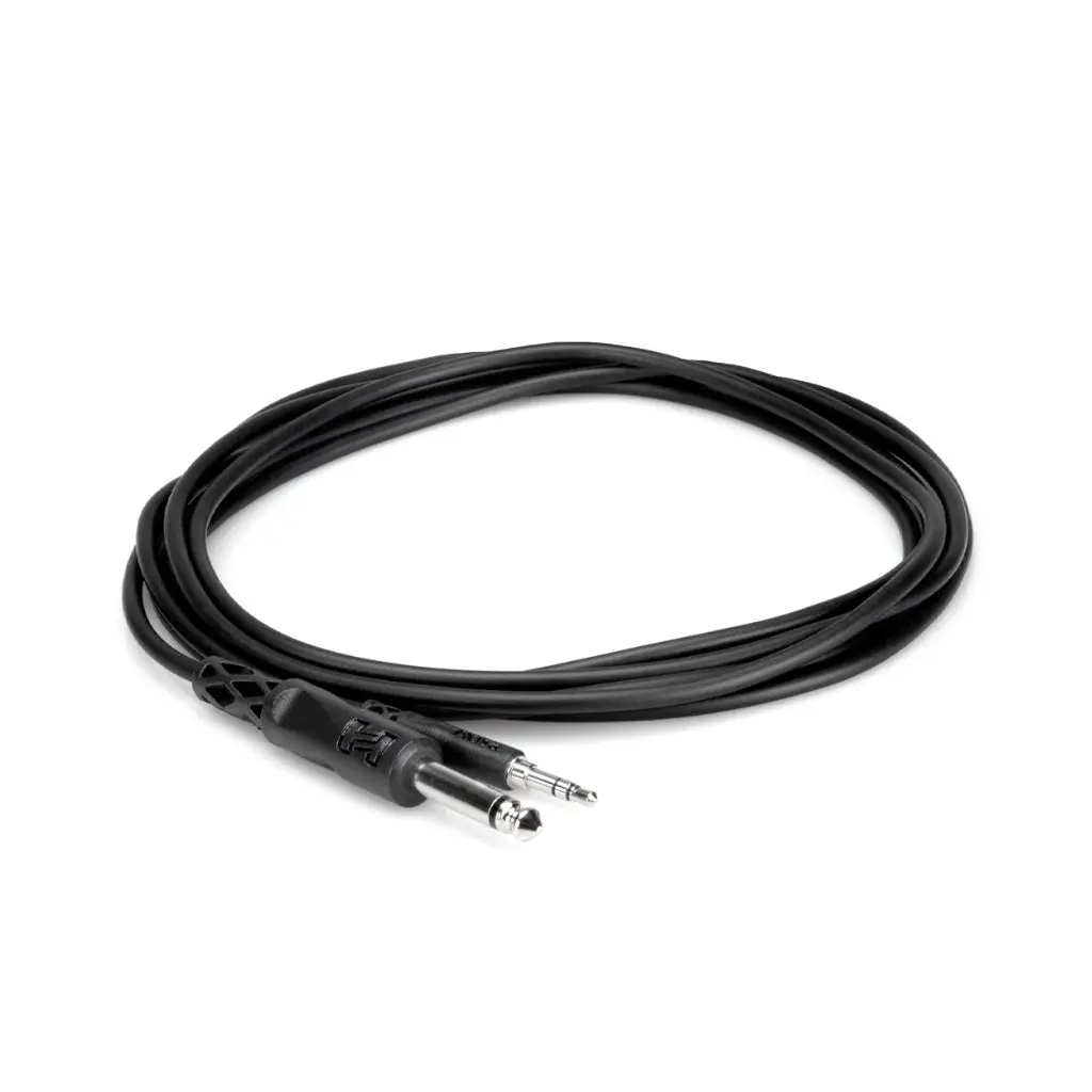 Hosa Technology 1/4" Ts To 3.5Mm Trs Mono Interconnect 3Ft 1