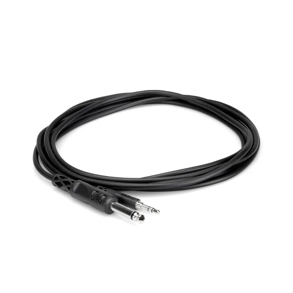 Hosa Technology 1/4" Ts To 3.5Mm Trs Mono Interconnect 5Ft 1