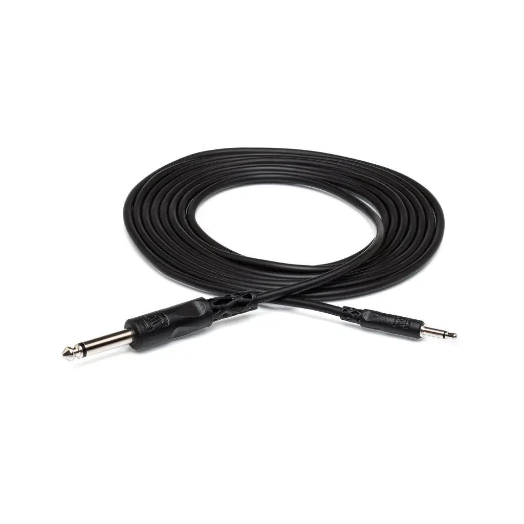Hosa Technology 3.5 Mm Ts To 1/4 In Ts Mono Interconnect 3Ft 1