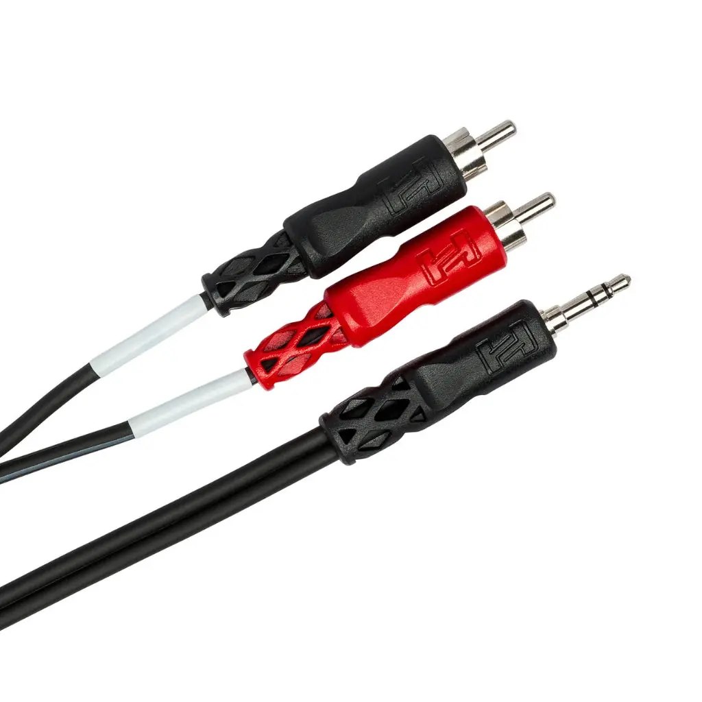 Hosa Technology 3.5 Mm Trs To Dual Rca Stereo Breakout Cable 10Ft 2