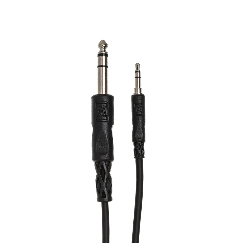 Hosa Technology 3.5 Mm Trs To 1/4 In Trs Stereo Interconnect Cable 10Ft 2