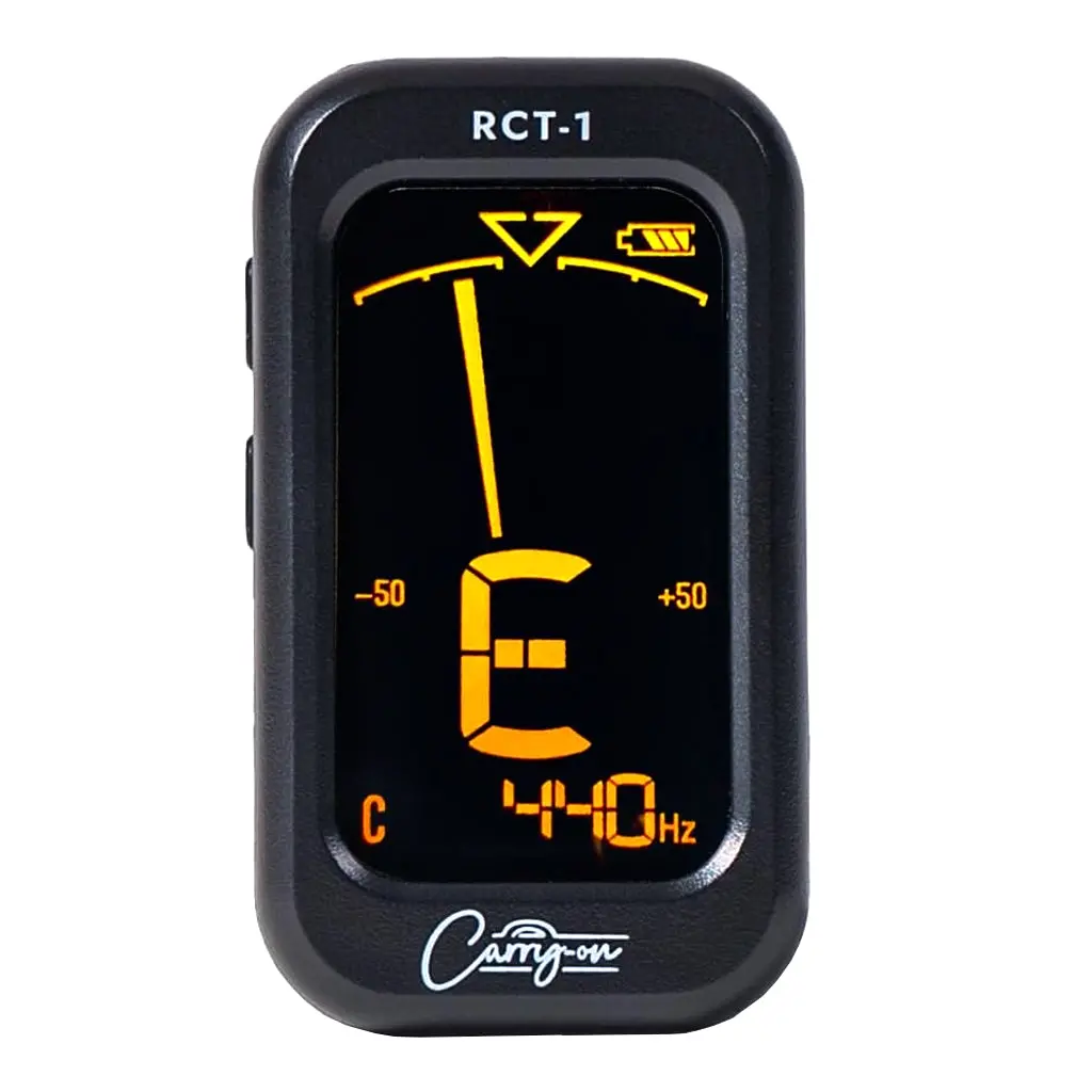 Carry-On Rct-1Bk Usb Rechargeable Clip-On Tuner - Black 1
