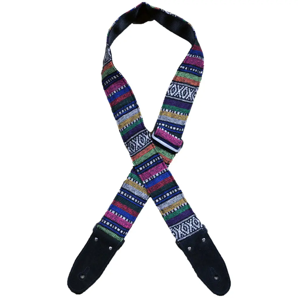Colonial Leather - Rasta Rag Strap - Multi Colour 1