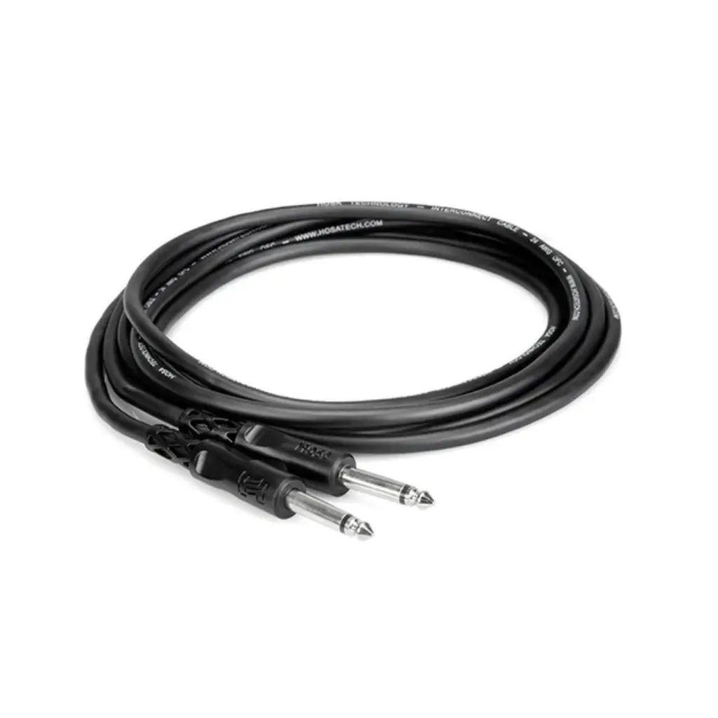 Hosa Technology 1/4 Inch Ts To Same Unbalanced Interconnect Cable 1M 1