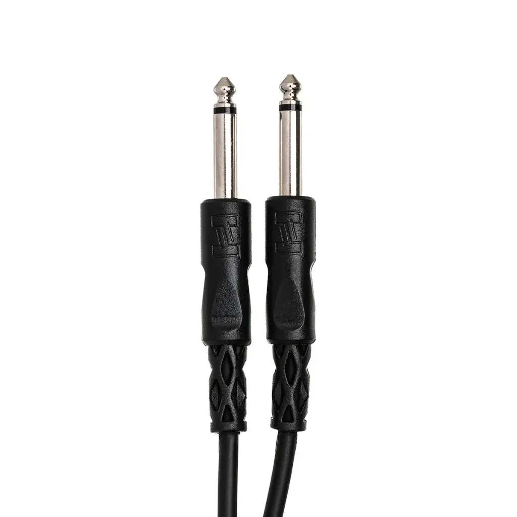 Hosa Technology 1/4 In Ts To Same Unbalanced Interconnect Cable 10Ft 2