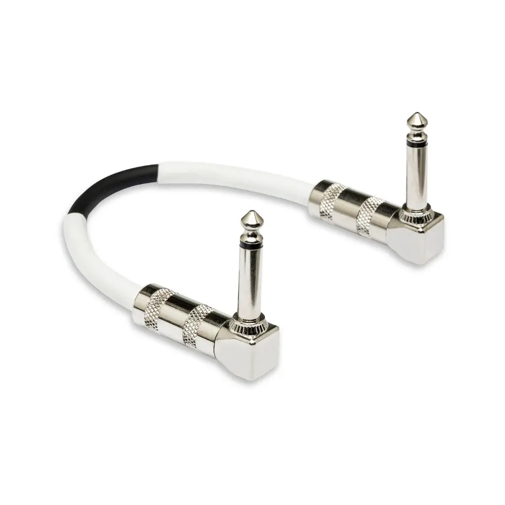 Hosa Technology Right-Angle To Same Guitar Patch Cable 12" 1