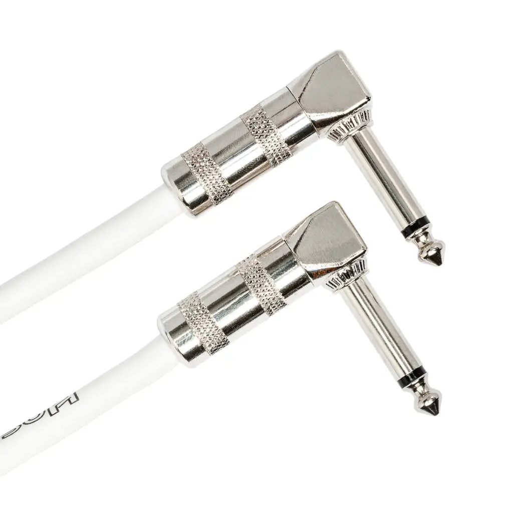 Hosa Technology Right-Angle To Same Guitar Patch Cable 12" 2