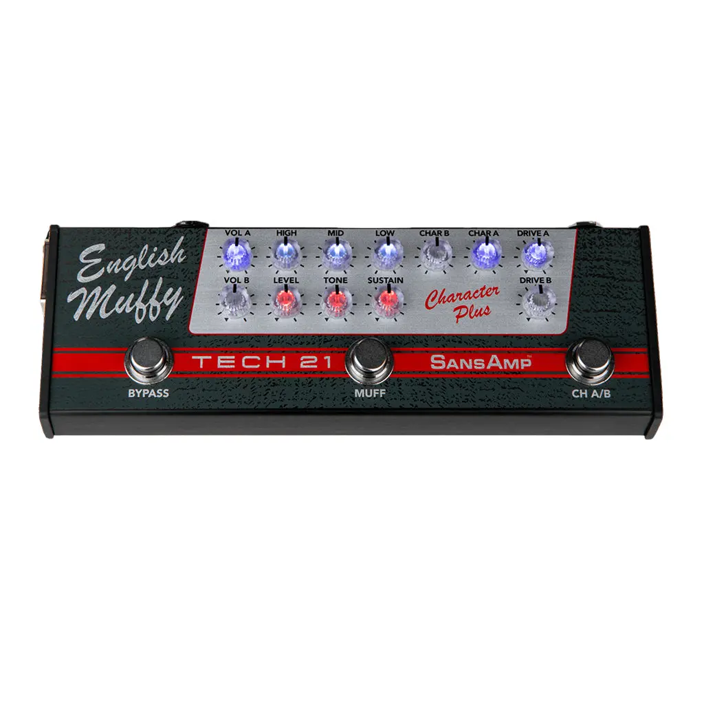 Tech 21 Character Plus Series English Muffy Pedal 1