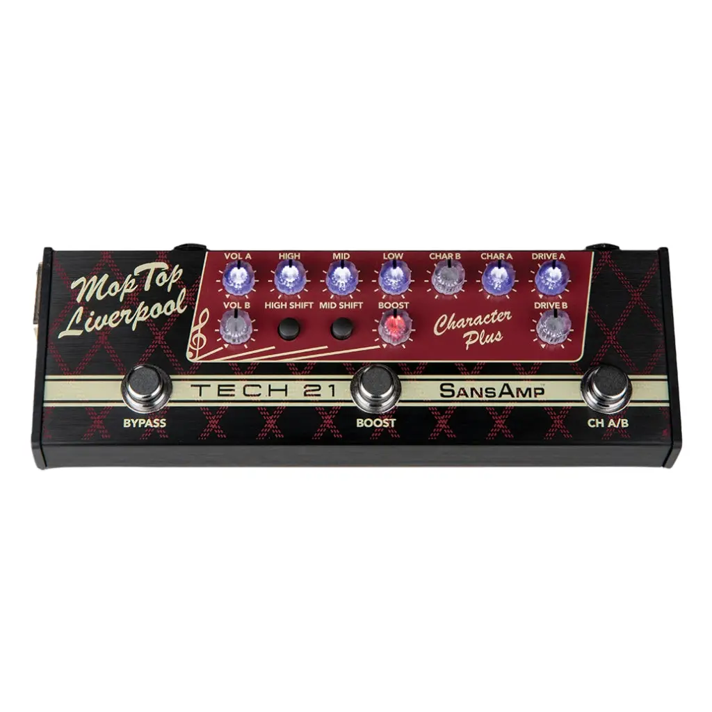 Tech 21 Character Plus Series Mop Top Liverpool Pedal 1