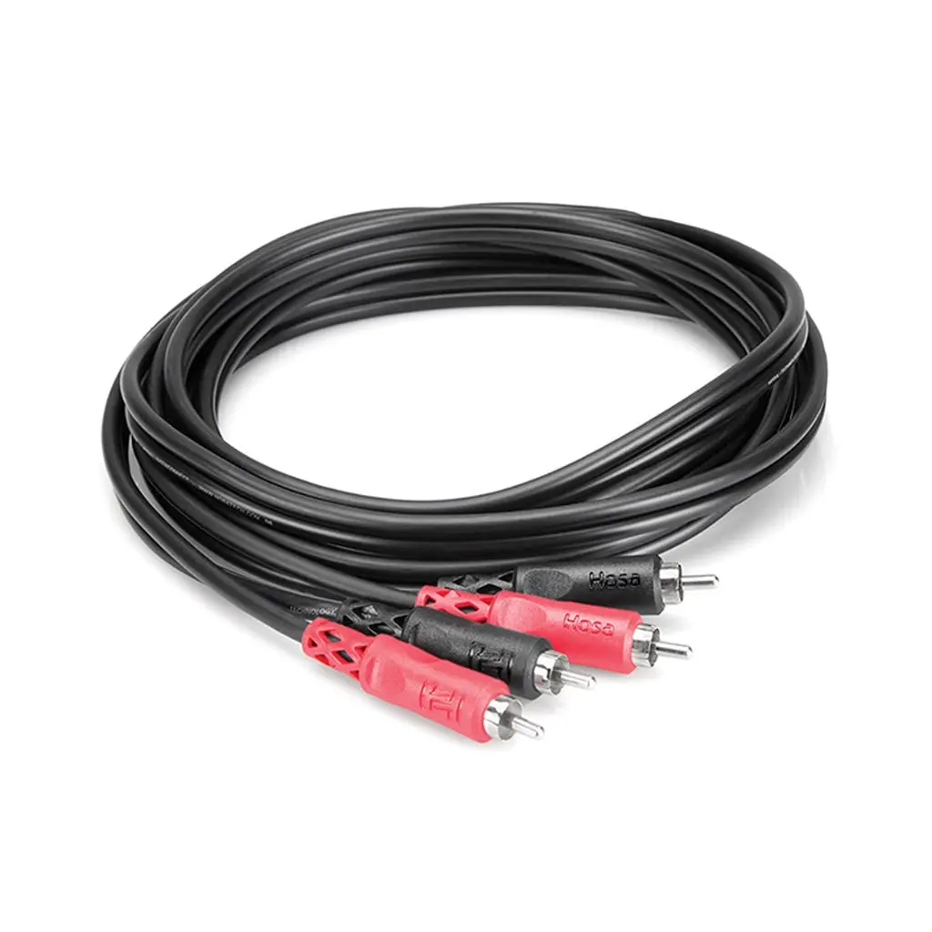 Hosa Technology Dual Rca To Same Stereo Interconnect Cable 1M 1