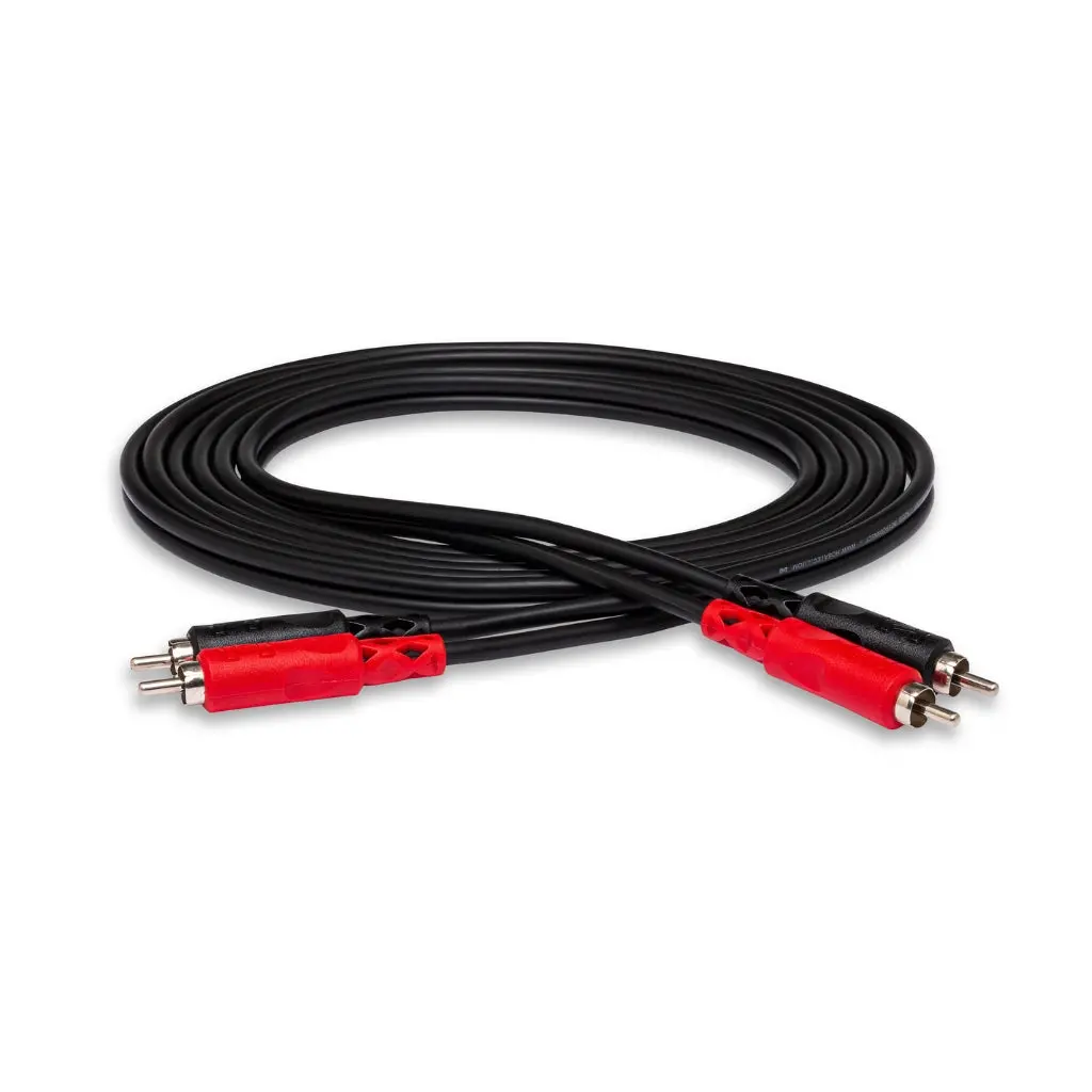 Hosa Technology Dual Rca To Same Stereo Interconnect Cable 2M 1