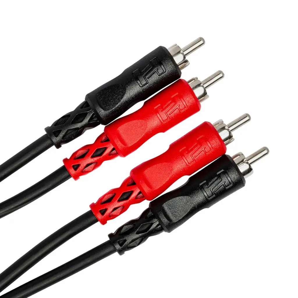 Hosa Technology Dual Rca To Same Stereo Interconnect Cable 2M 2