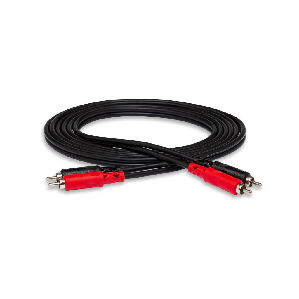Hosa Technology Dual Rca To Same Stereo Interconnect Cable 3M 1