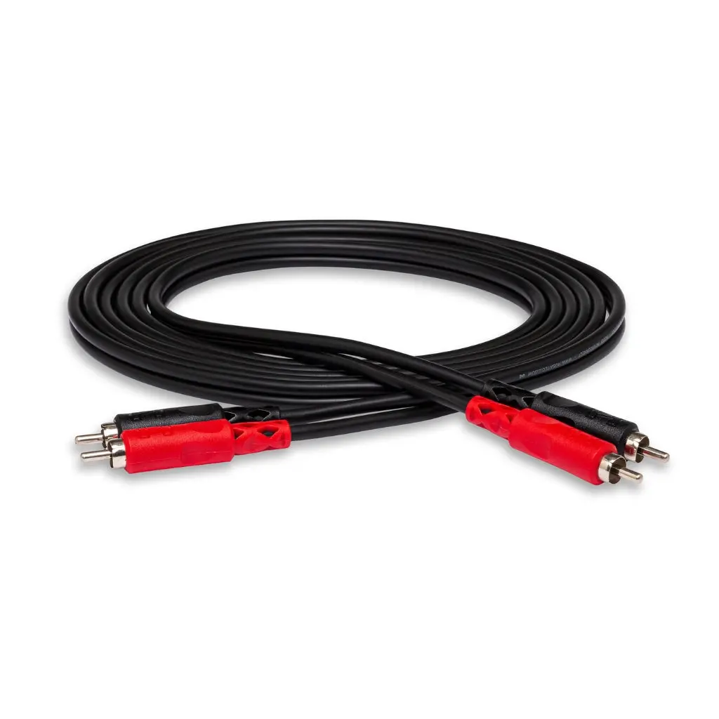 Hosa Technology Dual Rca To Same Stereo Interconnect Cable 6M 1