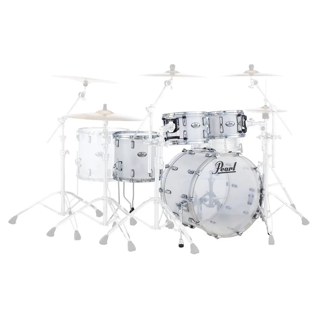 Pearl Crystal Beat 4-Piece Shell Pack - Frost Acrylic: 10" 12" 16" 22" 1