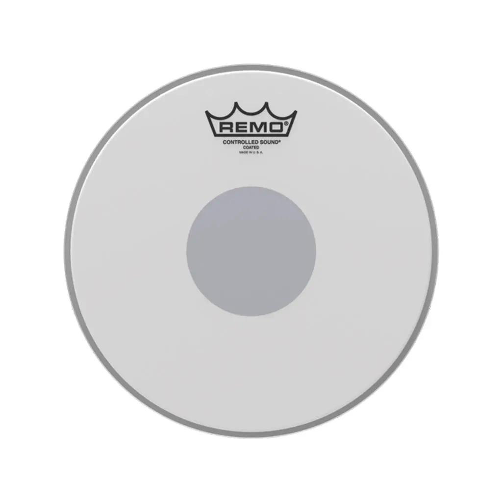 Remo 16" Control Sound Coated Batter - Black Dot 1