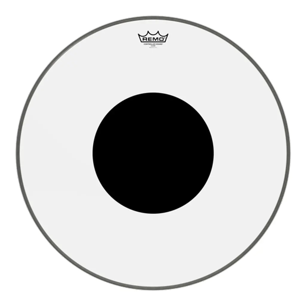 Remo 22" Control Sound Clear Black Dot Bass Drum 1