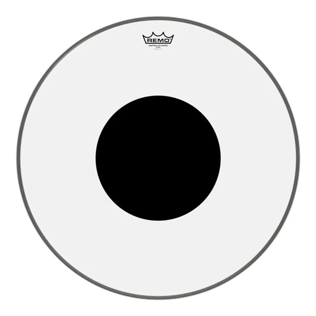 Remo 20" Control Sound Clear Black Dot Bass Drum 1