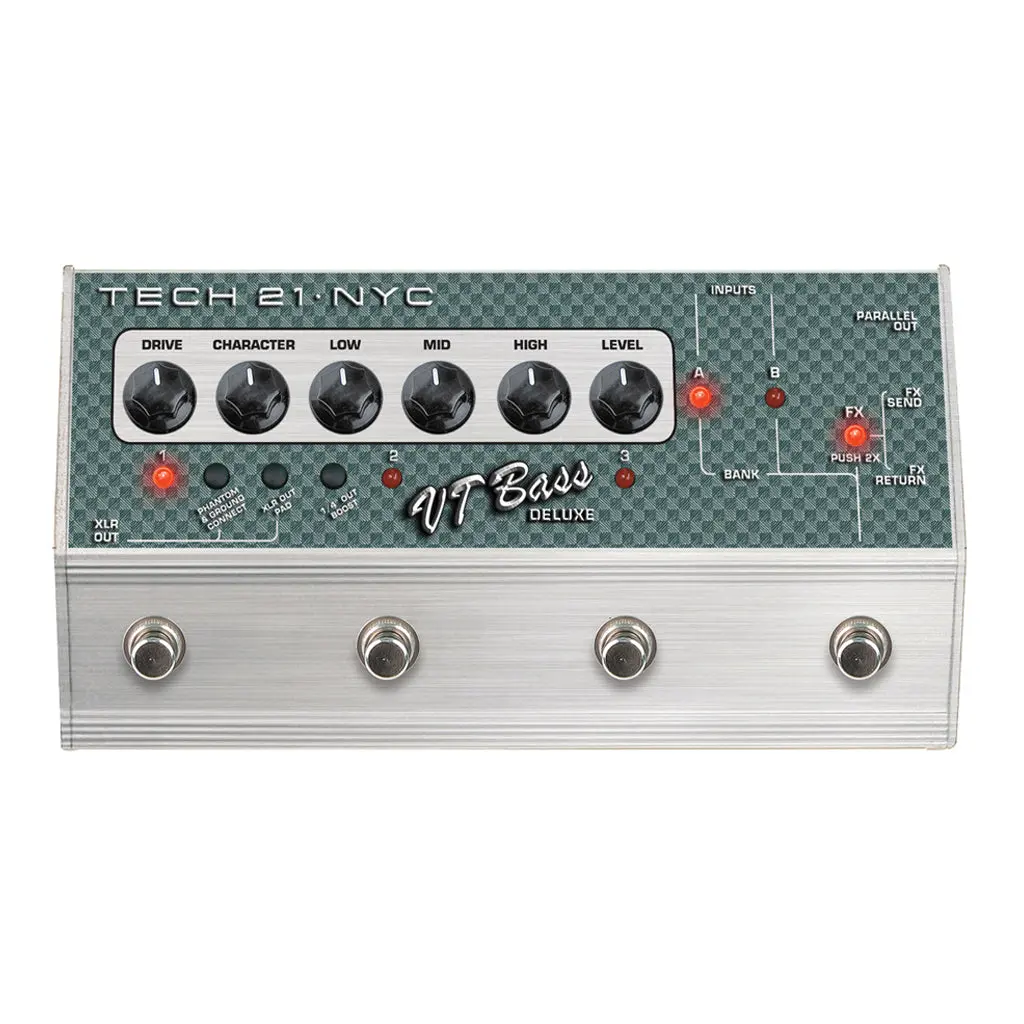 Tech 21 Character Vt-Bass Deluxe Sansamp 1
