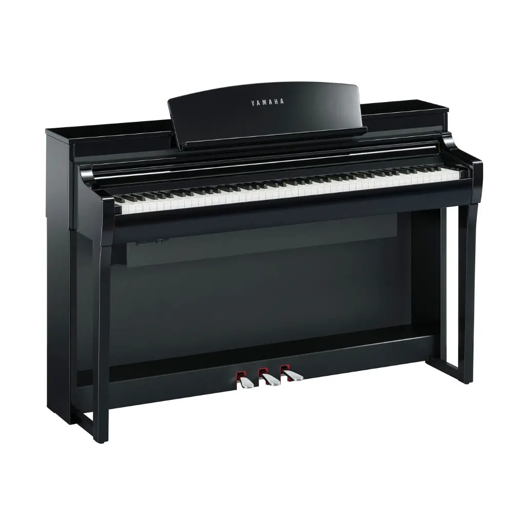 Yamaha Csp275 Smart Digital Piano With Stream Lights In Polished Ebony 1