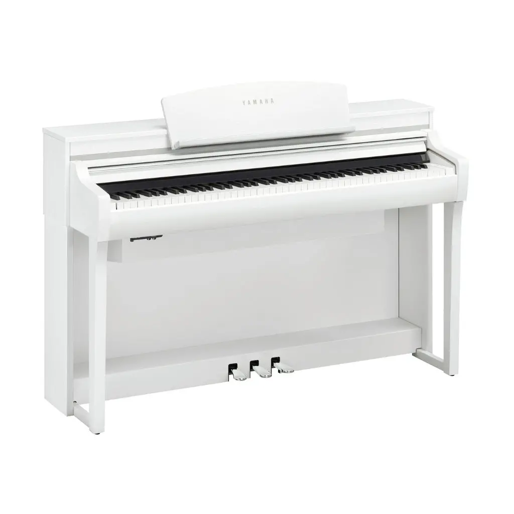 Yamaha Csp275 Smart Digital Piano With Stream Lights In White 1
