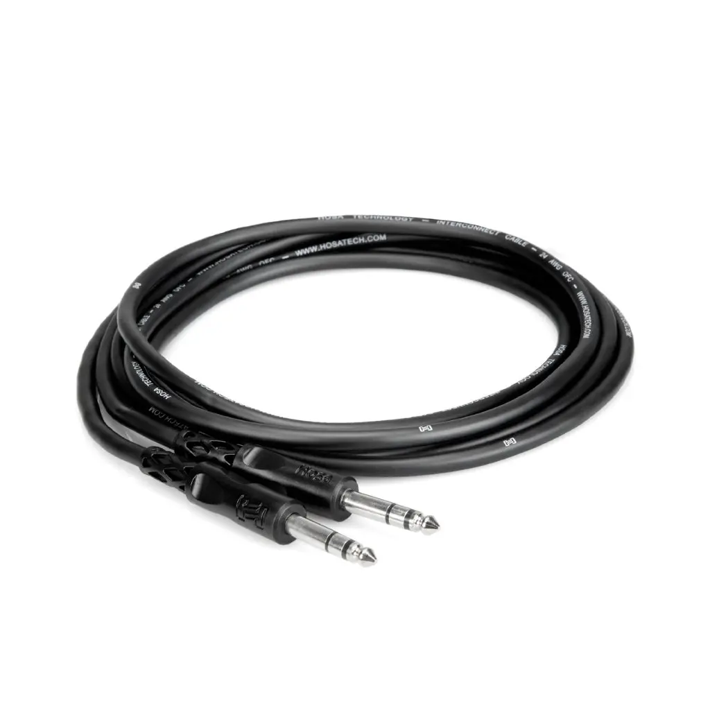 Hosa Technology 1/4" Trs To 1/4" Trs Balanced Interconnect 3Ft 1