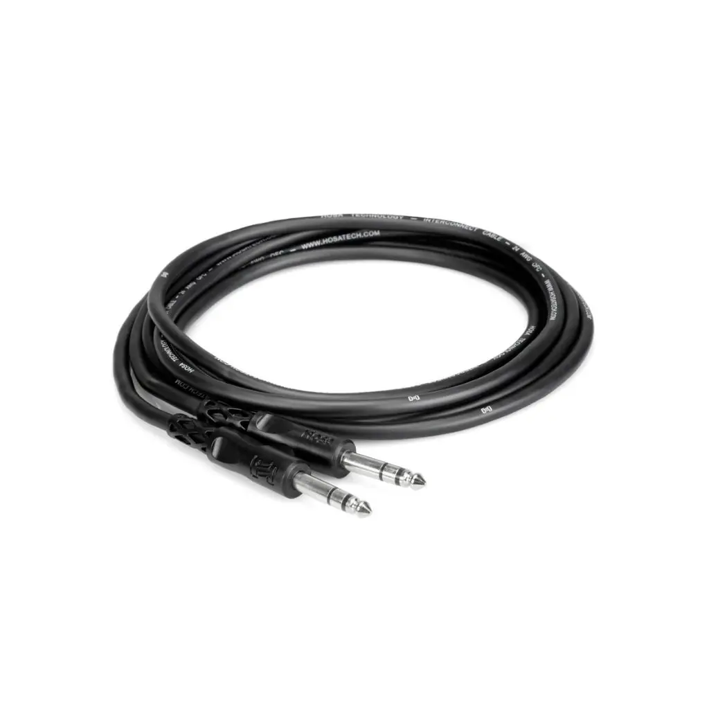 Hosa Technology 1/4 In Trs To 1/4 In Trs Balanced Interconnect Cable 5Ft 1