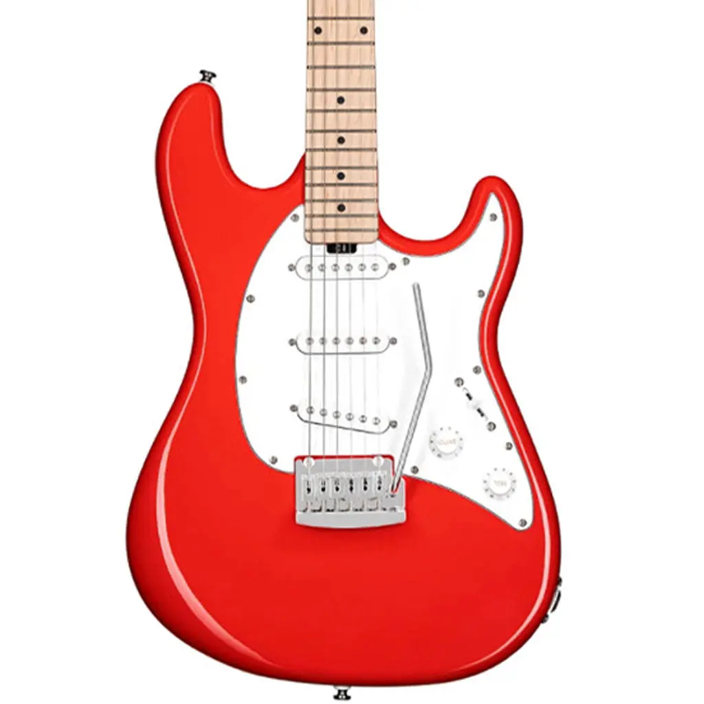 Sterling Sub Cutlass Sss - Fiesta Red- Maple Neck 1