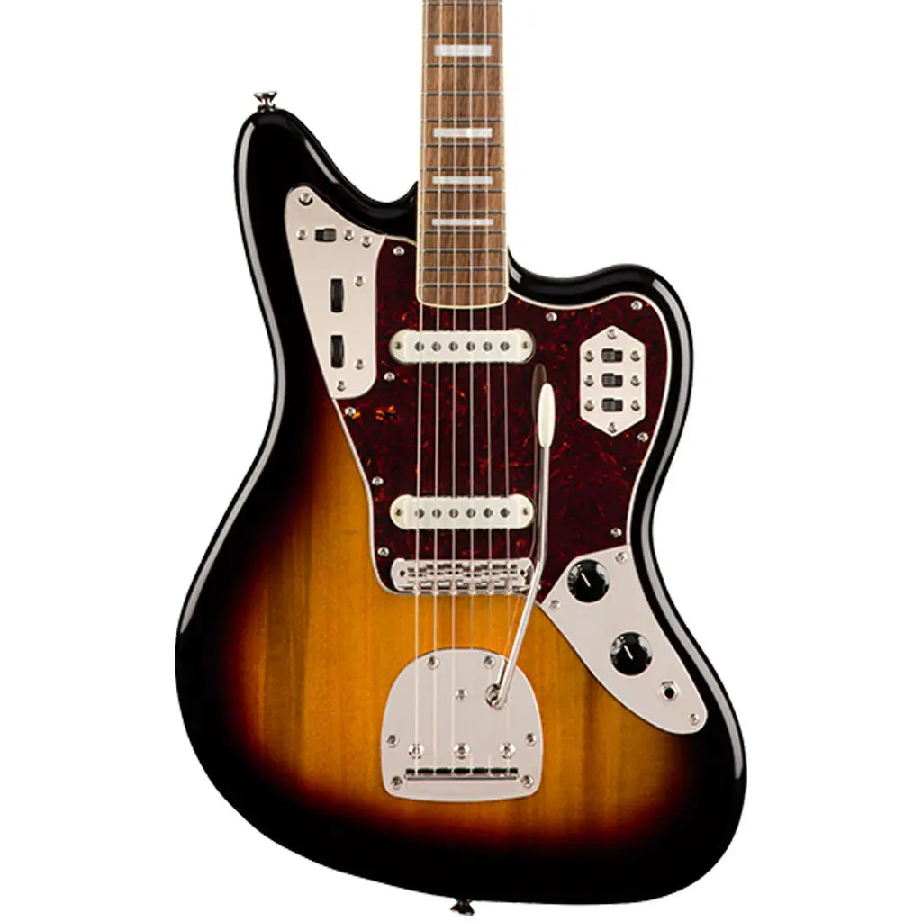 Squier Classic Vibe '70S Jaguar - 3-Colour Sunburst - Laurel 1