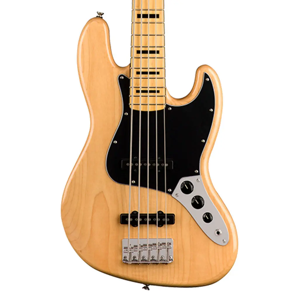 Squier Classic Vibe 70'S Jazz Bass V - Natural - Maple Neck 1