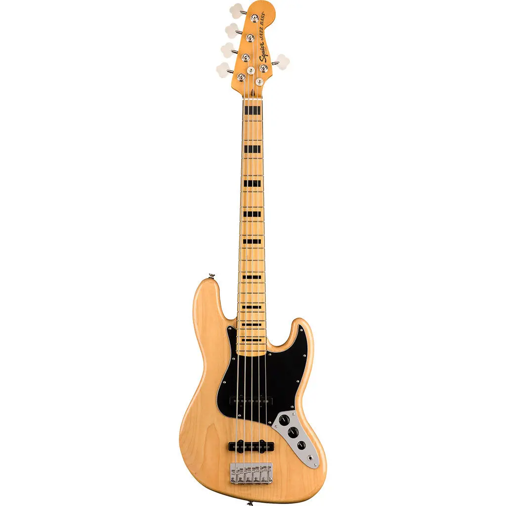 Squier Classic Vibe 70'S Jazz Bass V - Natural - Maple Neck 2