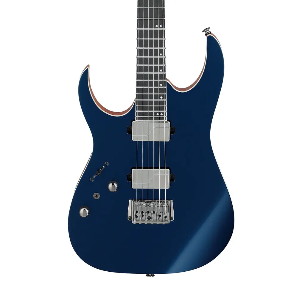 Ibanez Rg5121rl Left Handed Electric Guitar - Dark Tide Blue Flat 1