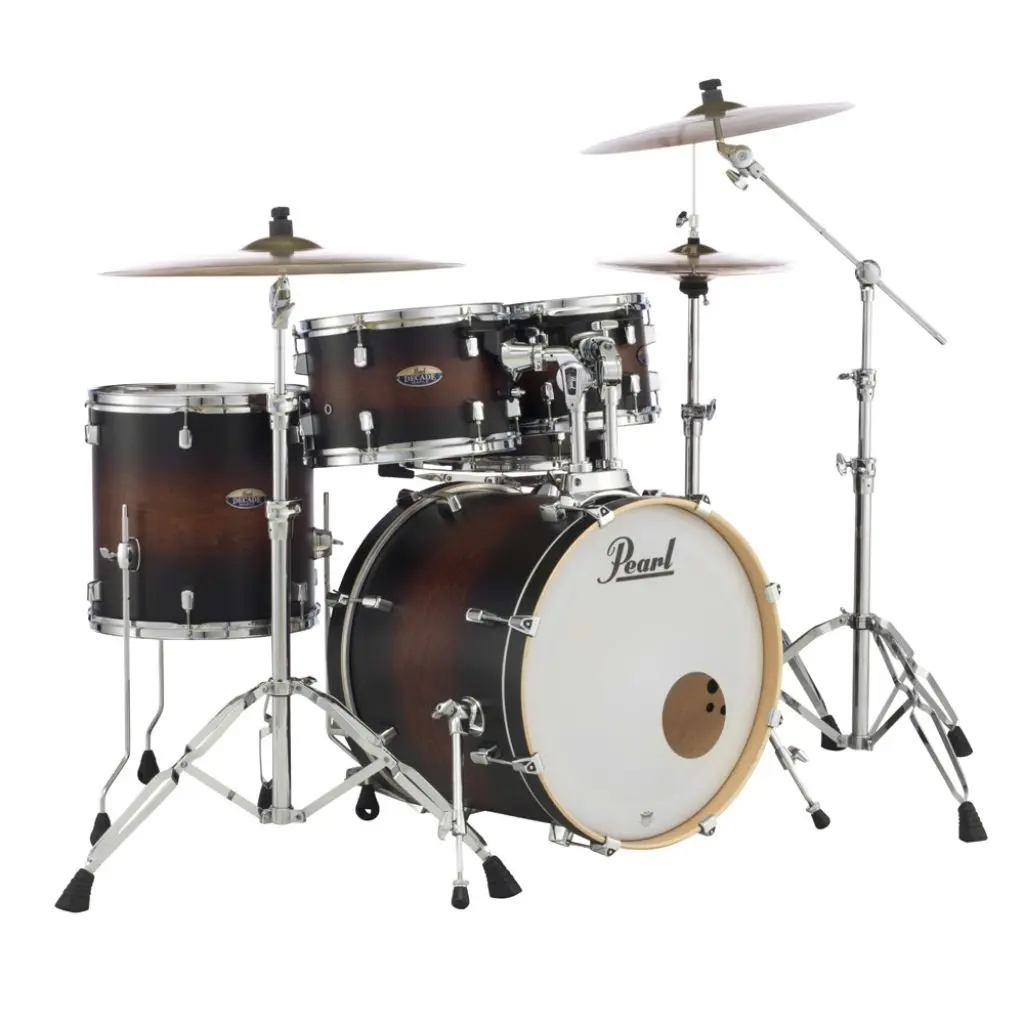 Pearl Decade Maple 5Pc 22" Fusion Plus Increda-Bundle Drum Kit - Satin Brown Burst 2