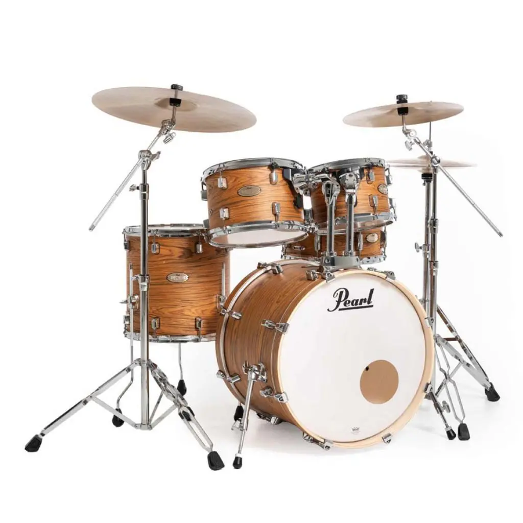 Pearl Decade Maple Artisan 5Pc 20" Fusion Drum Kit - Satin Caramel Veil 1