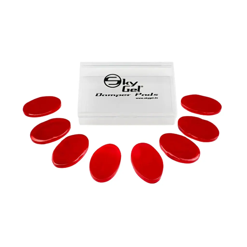 Skygel Damper Pads - Volcano Red 1